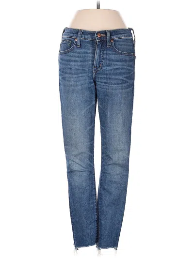 Pre-owned Madewell Jeans In Blue