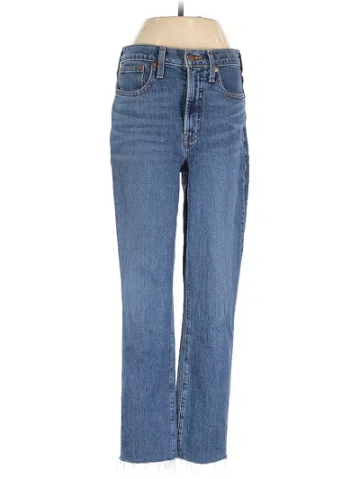 Pre-owned Madewell Jeans In Blue
