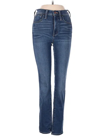 Pre-owned Madewell Jeans In Blue