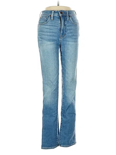 Pre-owned Madewell Jeans In Blue