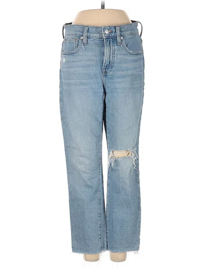 Pre-owned Madewell Jeans In Blue
