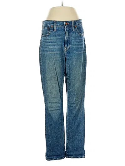 Pre-owned Madewell Jeans In Blue