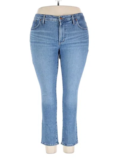 Pre-owned Madewell Jeans In Blue
