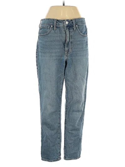Pre-owned Madewell Jeans In Blue