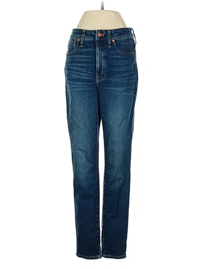 Pre-owned Madewell Jeans In Blue