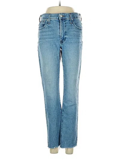 Pre-owned Madewell Jeans In Blue