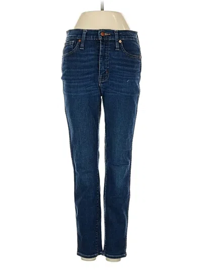 Pre-owned Madewell Jeans In Blue