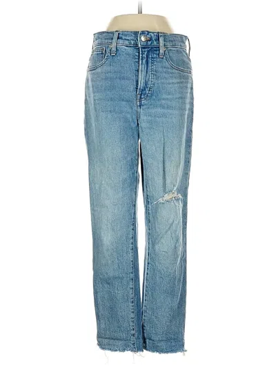 Pre-owned Madewell Jeans In Blue