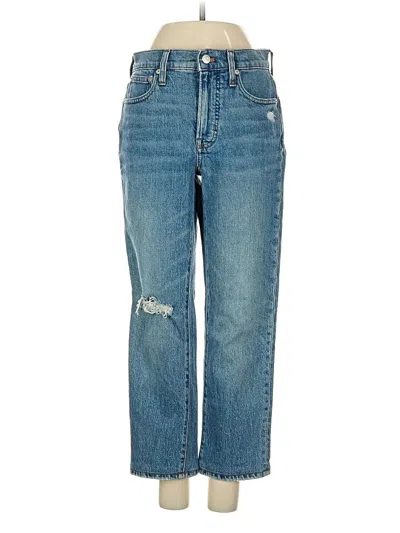 Pre-owned Madewell Jeans In Blue