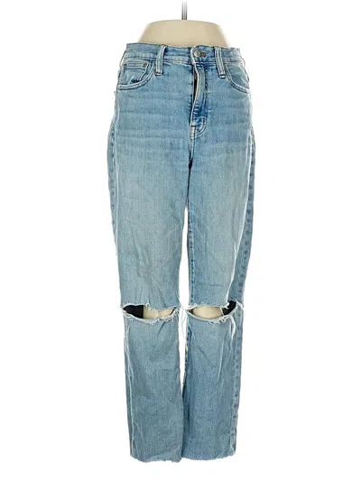 Pre-owned Madewell Jeans In Blue