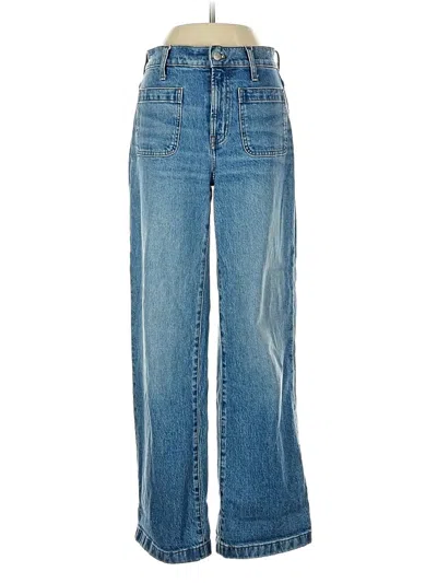 Pre-owned Madewell Jeans In Blue