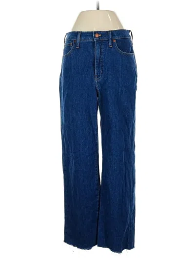 Pre-owned Madewell Jeans In Blue