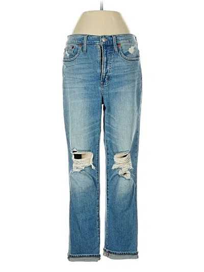 Pre-owned Madewell Jeans In Blue
