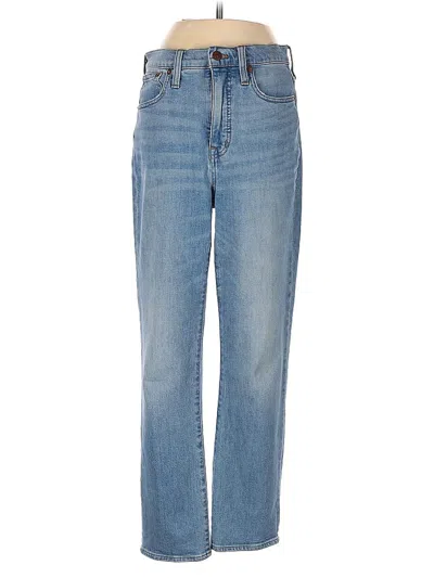 Pre-owned Madewell Jeans In Blue