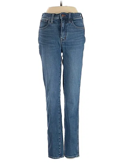 Pre-owned Madewell Jeans In Blue