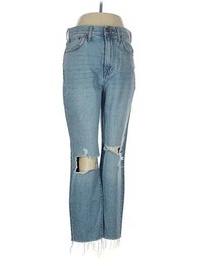 Pre-owned Madewell Jeans In Blue