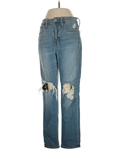 Pre-owned Madewell Jeans In Blue