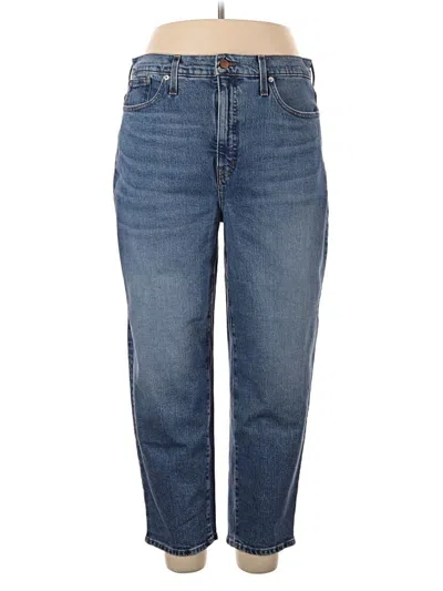 Pre-owned Madewell Jeans In Blue