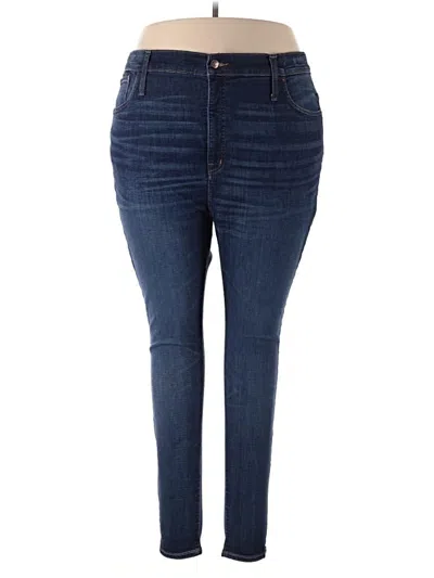 Pre-owned Madewell Jeans In Blue