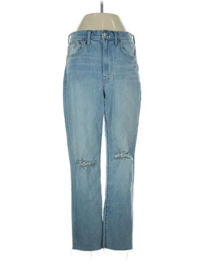 Pre-owned Madewell Jeans In Blue