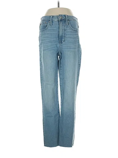Pre-owned Madewell Jeans In Blue
