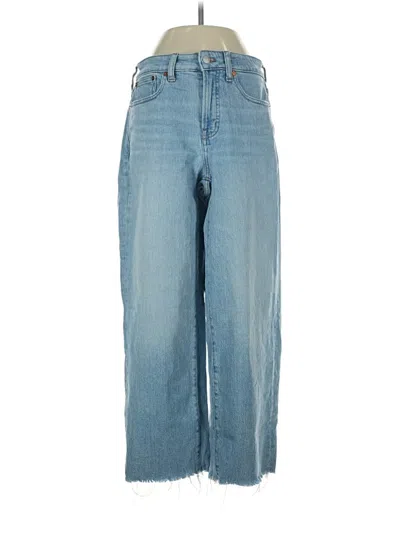 Pre-owned Madewell Jeans In Blue