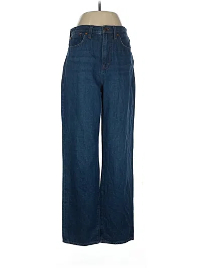 Pre-owned Madewell Jeans In Blue
