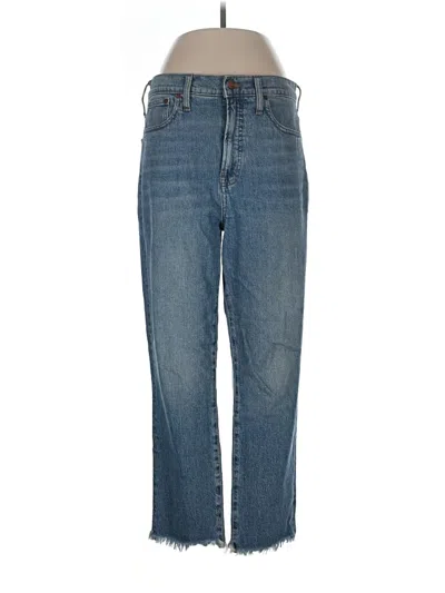 Pre-owned Madewell Jeans In Blue
