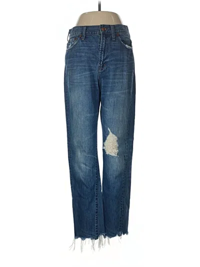 Pre-owned Madewell Jeans In Blue