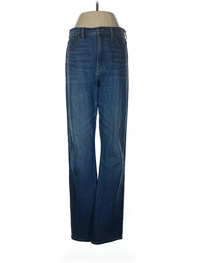 Pre-owned Madewell Jeans In Blue