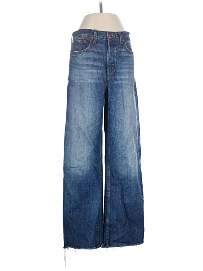 Pre-owned Madewell Jeans In Blue