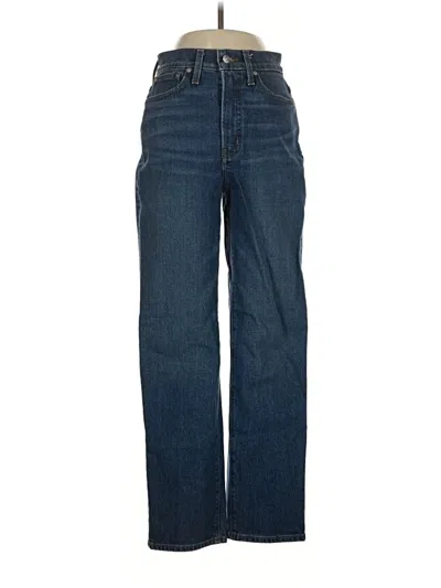 Pre-owned Madewell Jeans In Blue