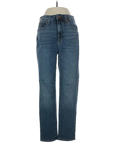 Pre-owned Madewell Jeans In Blue