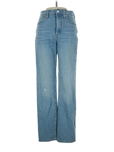 Pre-owned Madewell Jeans In Blue