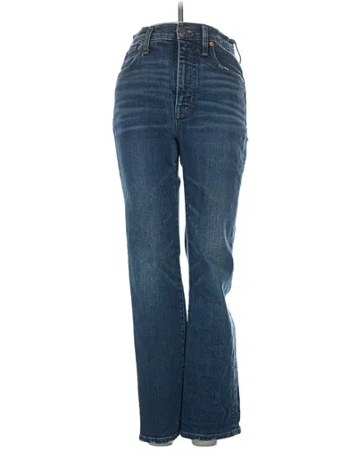Pre-owned Madewell Jeans In Blue