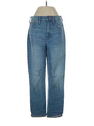 Pre-owned Madewell Jeans In Blue