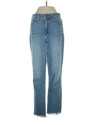 Pre-owned Madewell Jeans In Blue