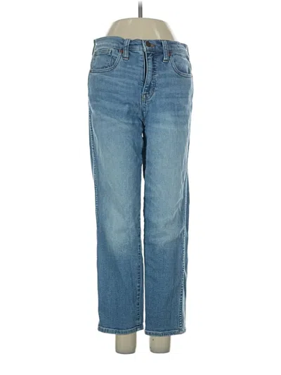 Pre-owned Madewell Jeans In Blue