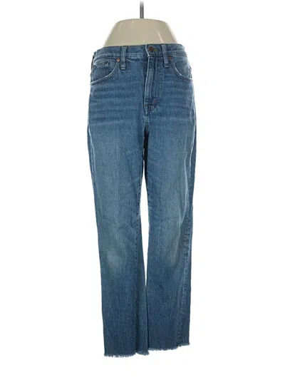 Pre-owned Madewell Jeans In Blue