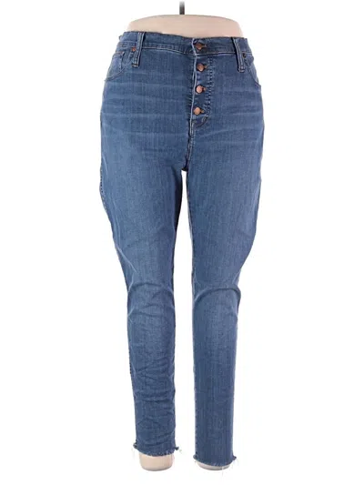 Pre-owned Madewell Jeans In Blue