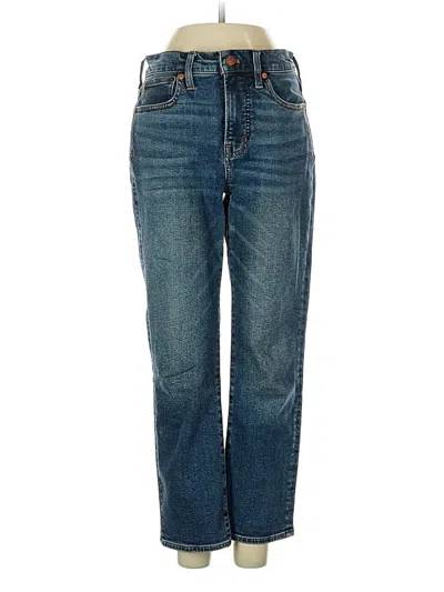 Pre-owned Madewell Jeans In Blue