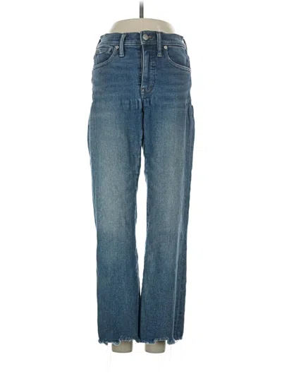 Pre-owned Madewell Jeans In Blue