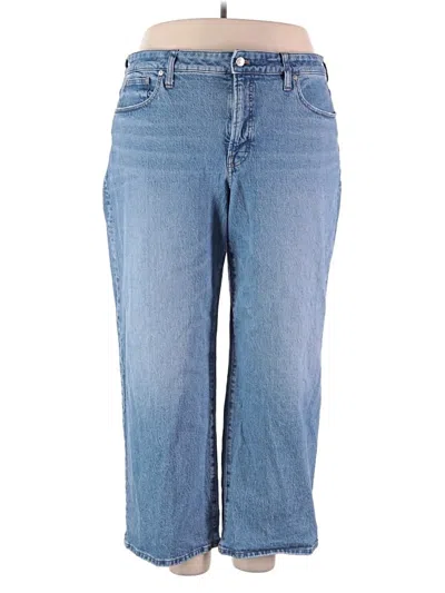 Pre-owned Madewell Jeans In Blue