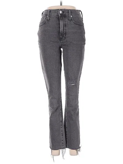 Pre-owned Madewell Jeans In Gray
