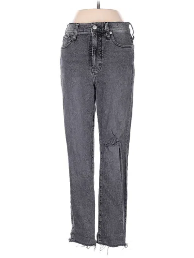 Pre-owned Madewell Jeans In Gray
