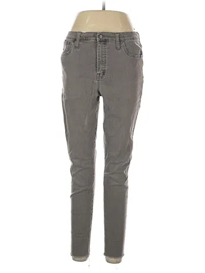 Pre-owned Madewell Jeans In Gray