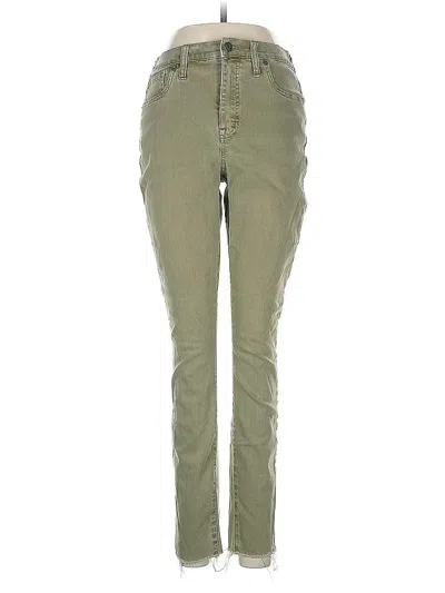 Pre-owned Madewell Jeans In Green