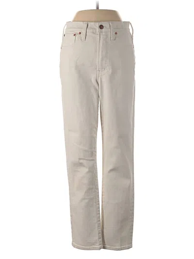 Pre-owned Madewell Jeans In Tan