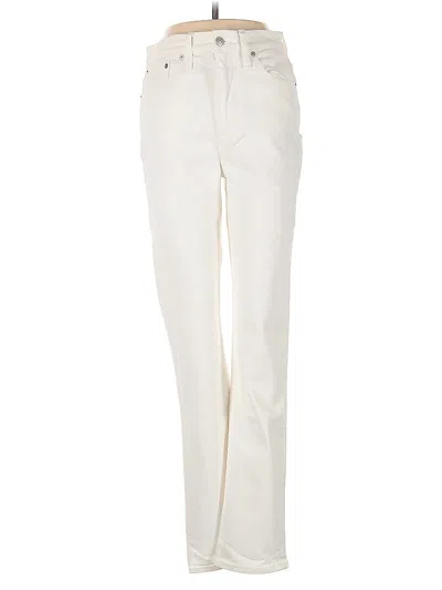 Pre-owned Madewell Jeans In White