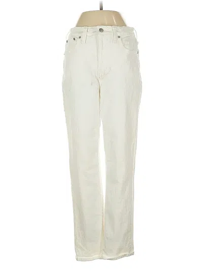 Pre-owned Madewell Jeans In White